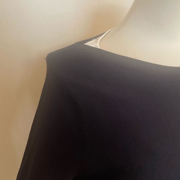 Navy layered sweater from Ann Taylor - Picture 6 of 7